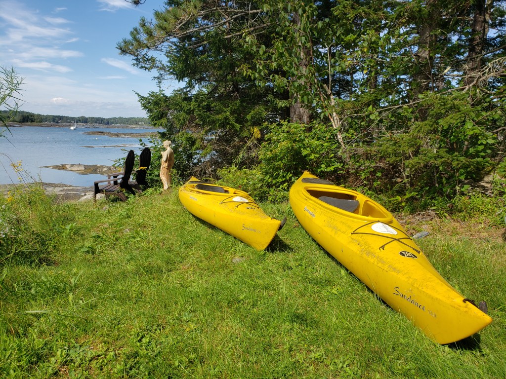 2 Yellow Kayaks
